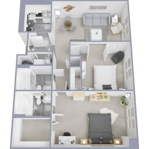 Washington Manor B6 2x2