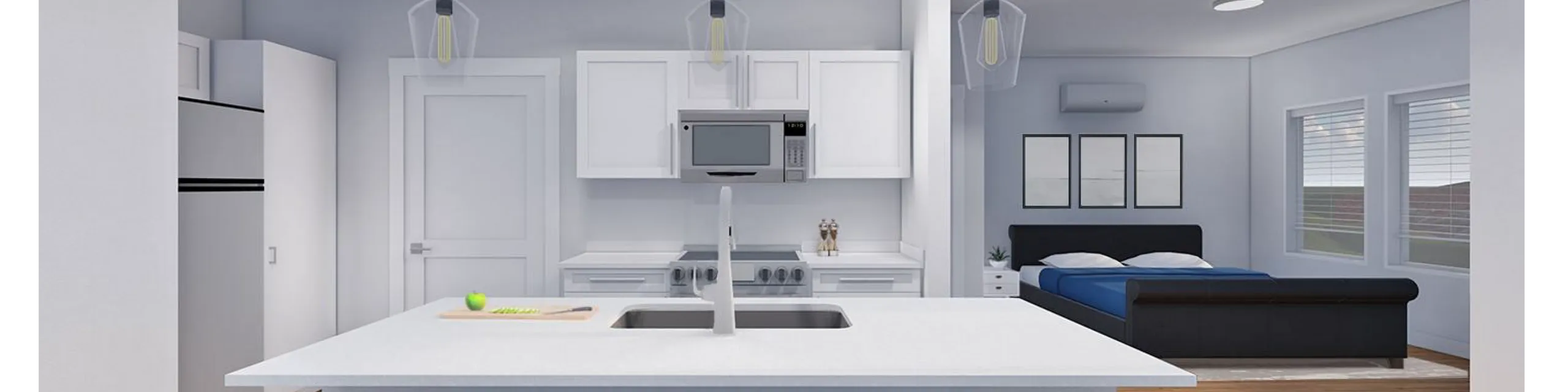 Kitchen at Aspen Residences