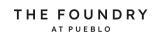The Foundry at Pueblo logo showcasing modern design and elegant typography.