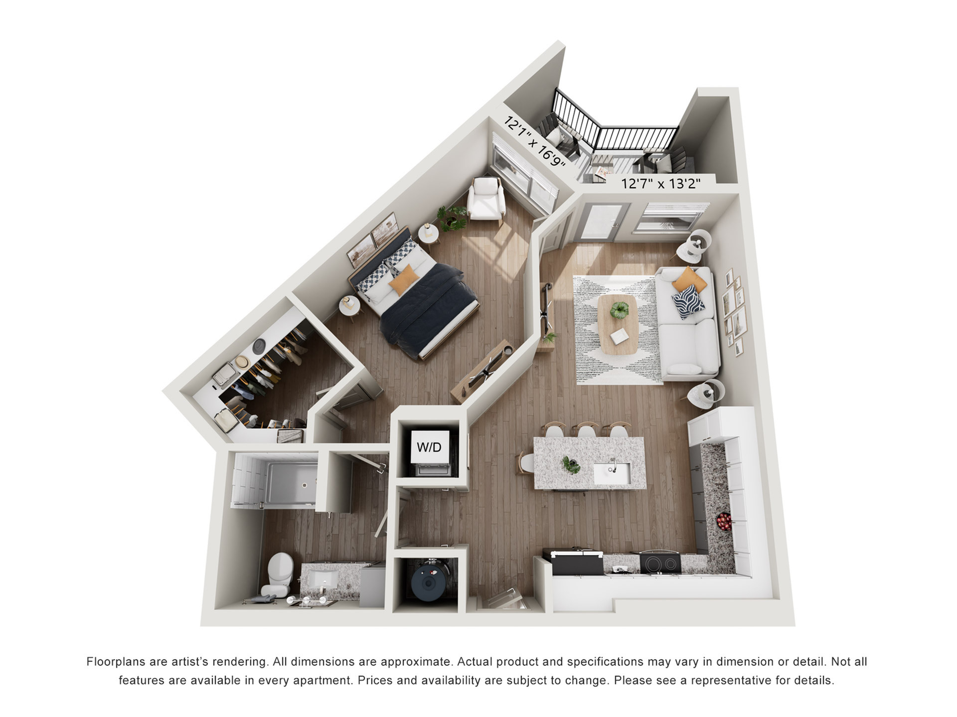 1 Bedroom Apartment