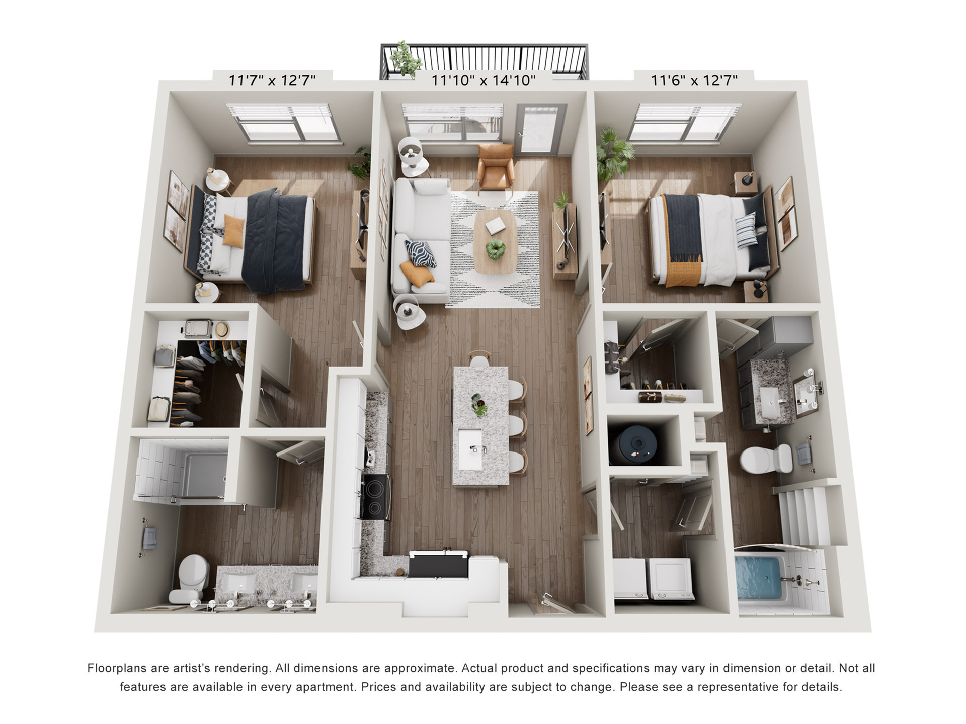 2 Bedroom Apartment