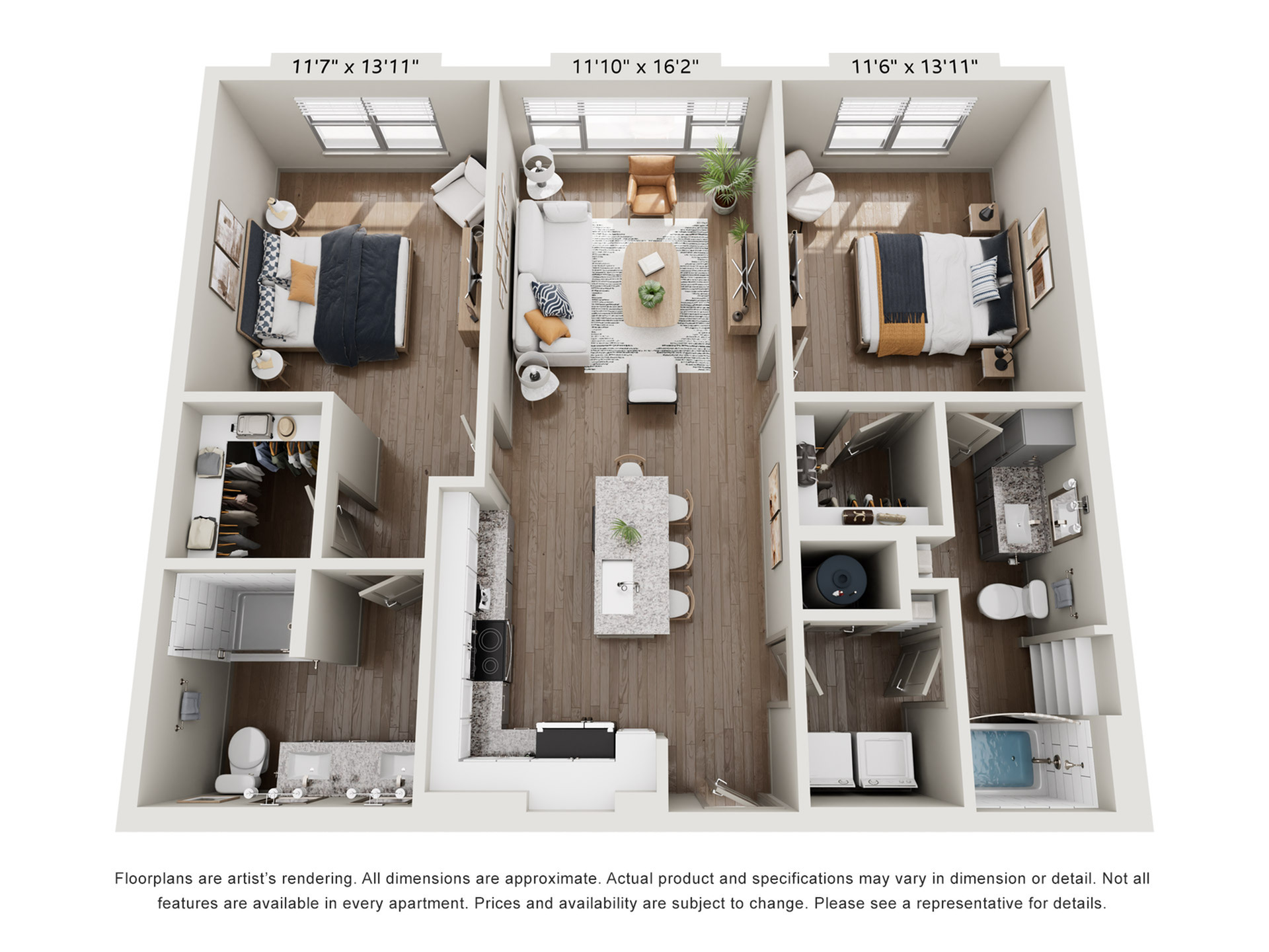 2 Bedroom Apartment