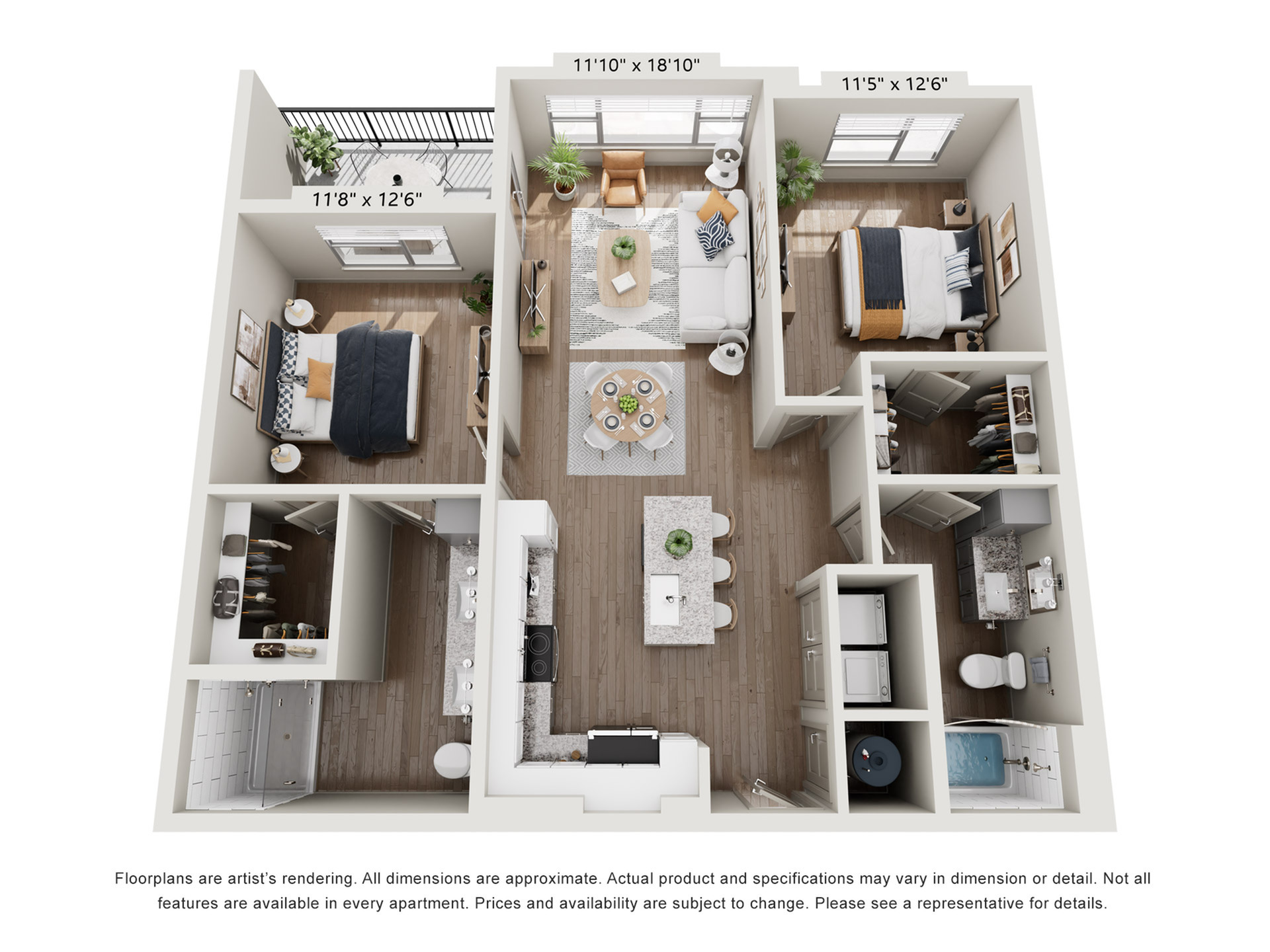 2 Bedroom Apartment