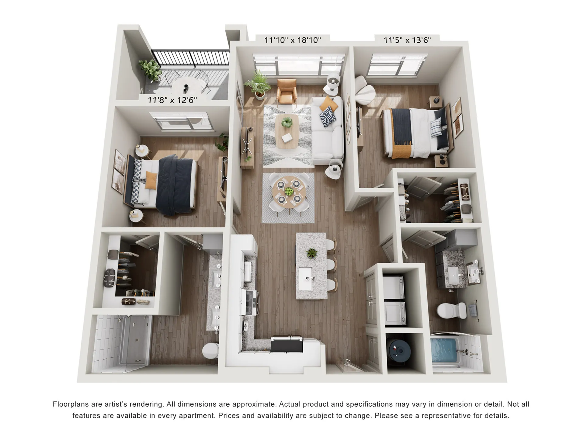 2 Bedroom Apartment