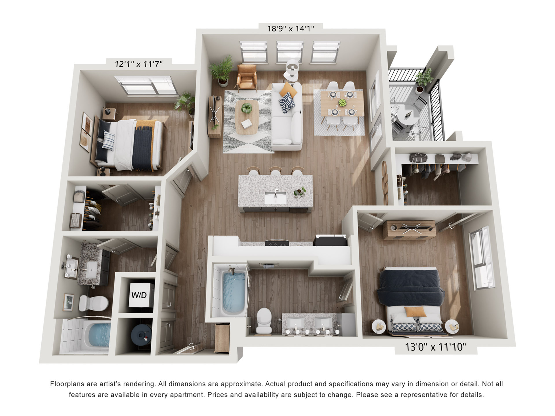 2 Bedroom Apartment
