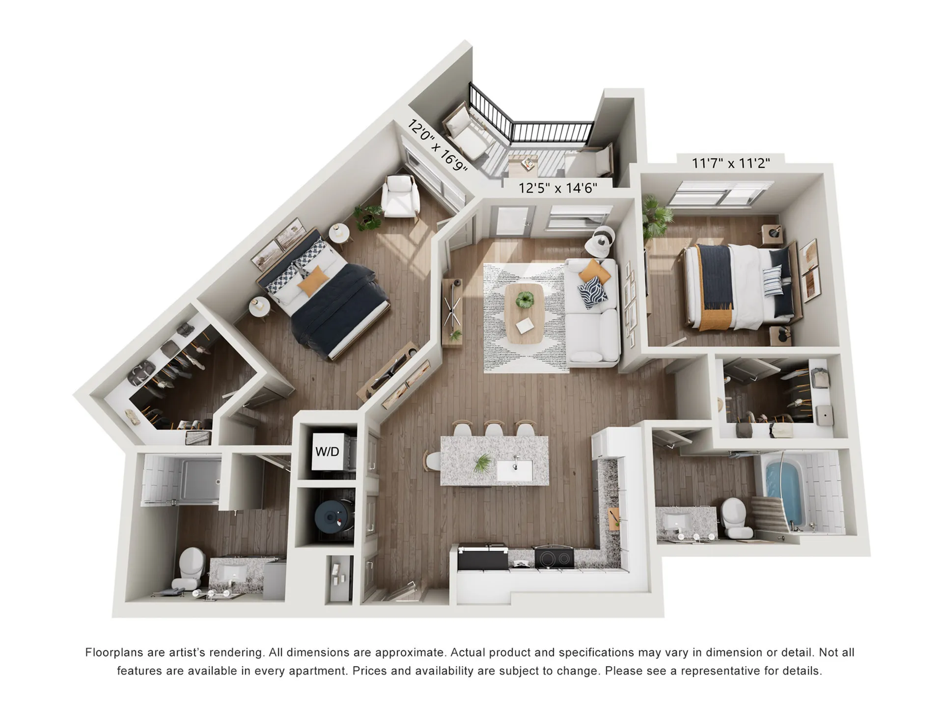 2 Bedroom Apartment