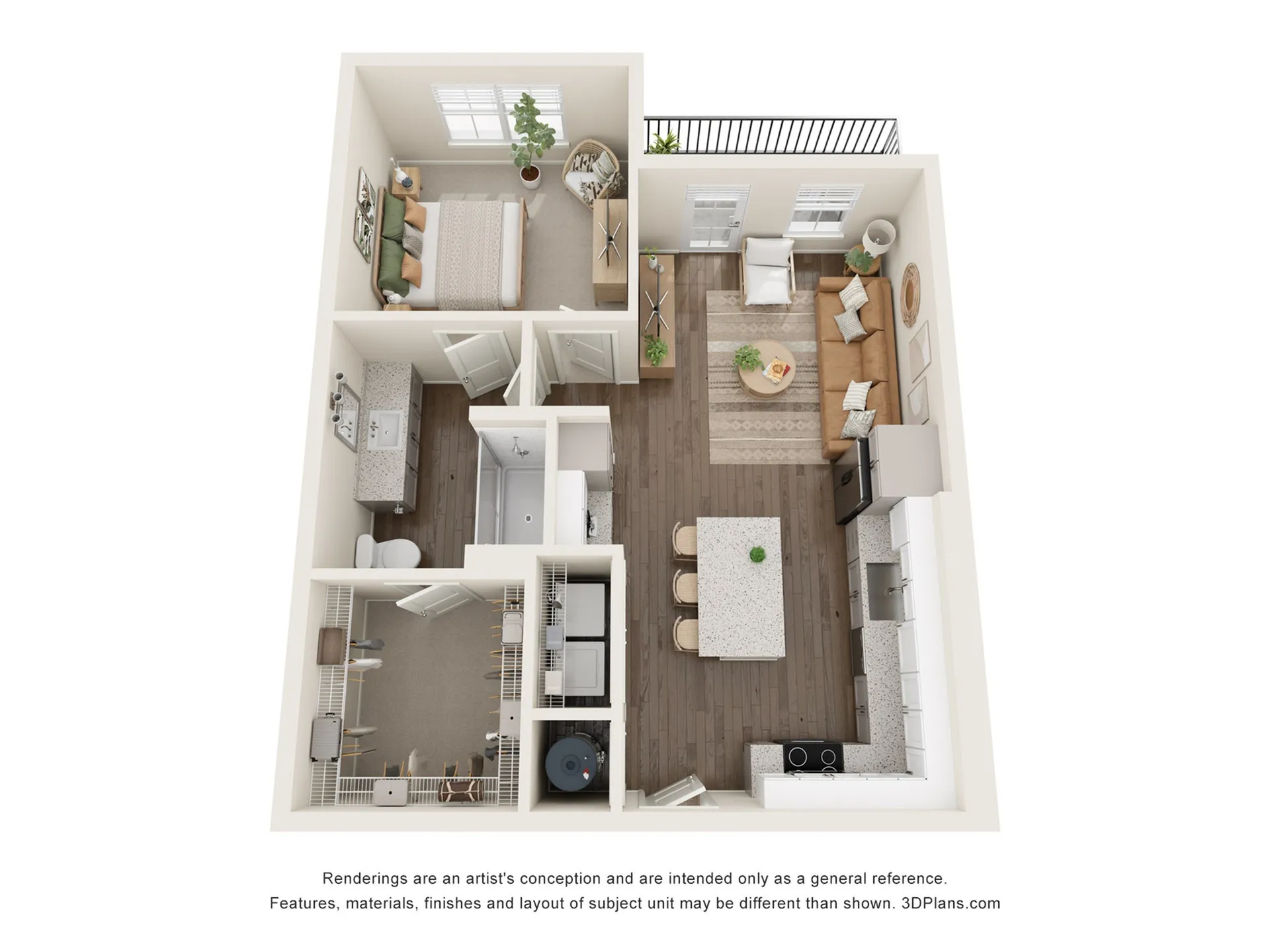 The Streamsong | 1 Bed + 1 Bath Apartment | 752 SF