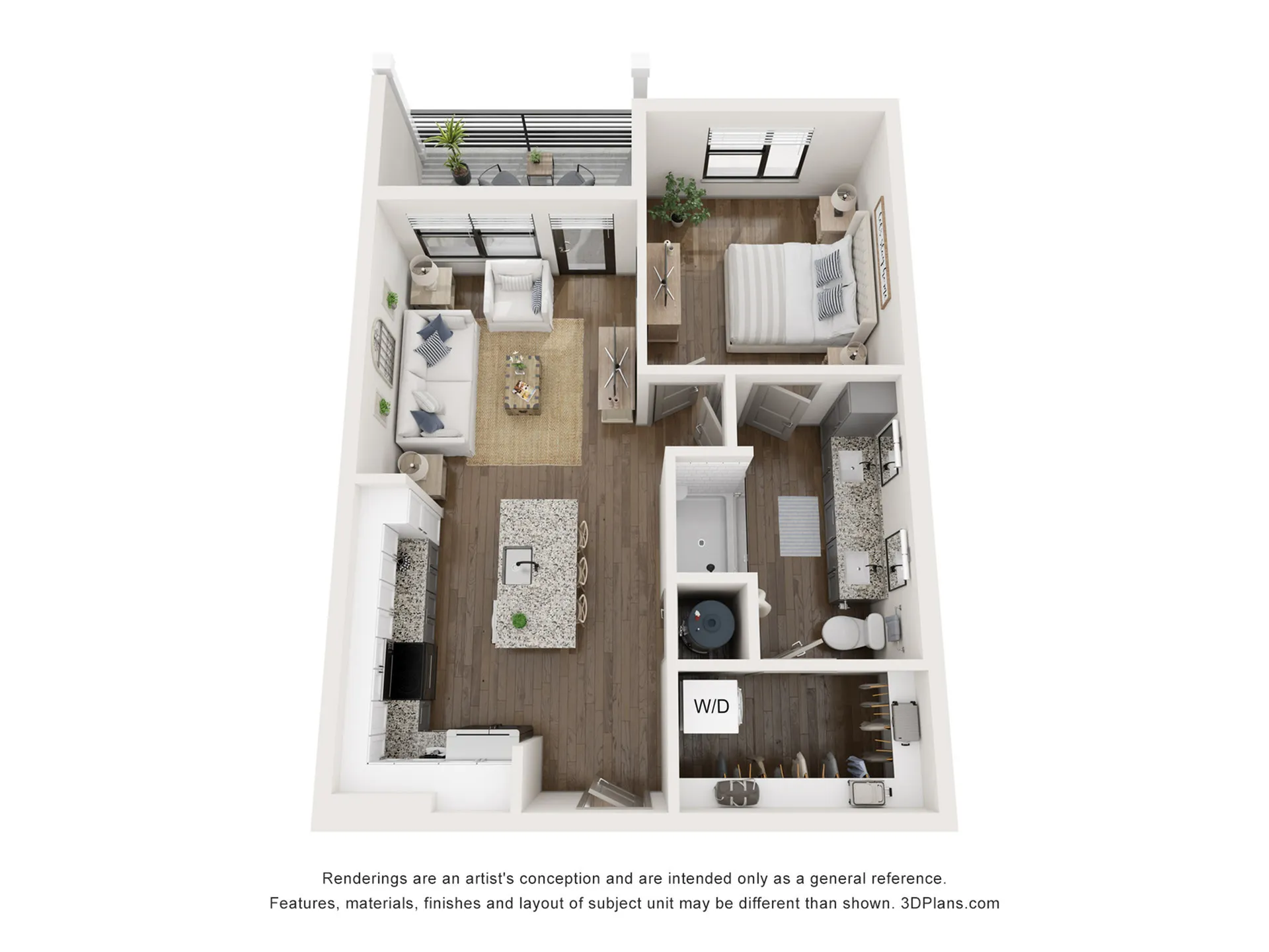 The Starling One Bedroom Apartment