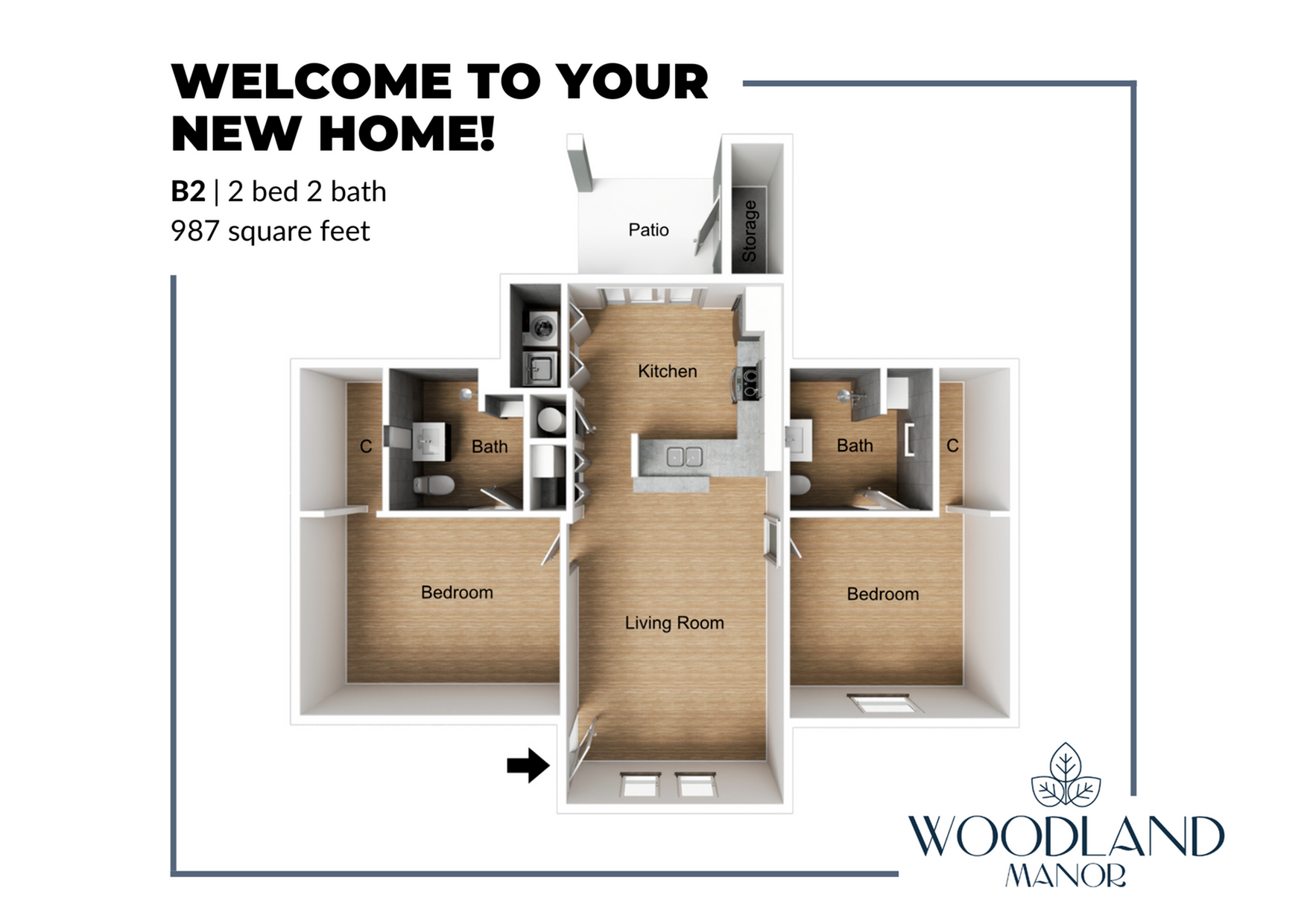 Woodland Manor - B2