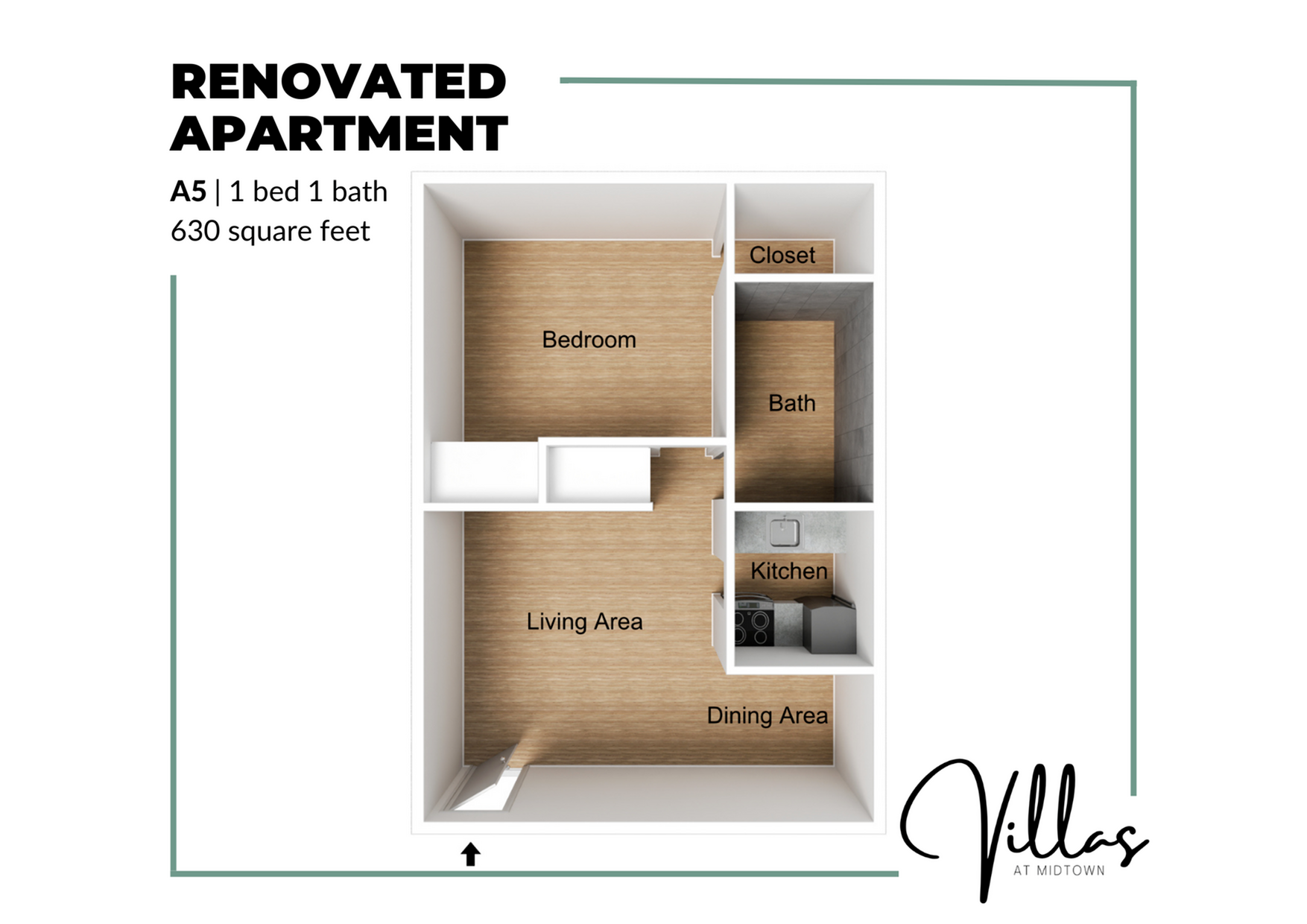A5 Renovated Floor Plan