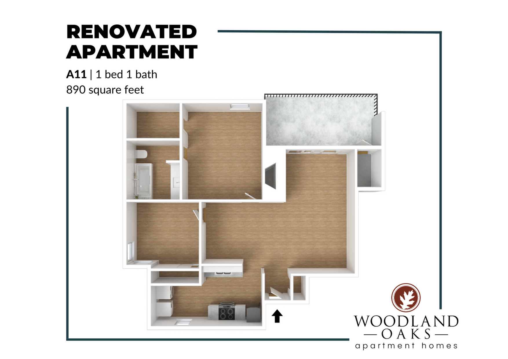 A11 Renovated Floor Plan