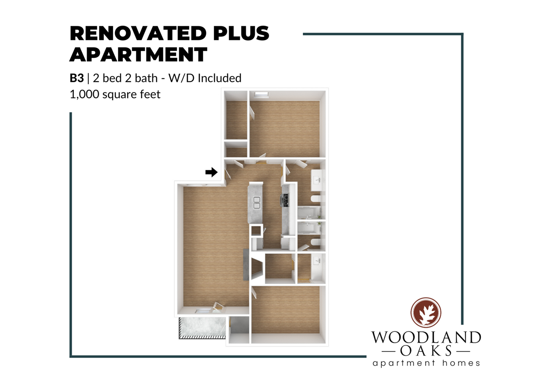 B3 Renovated Plus Floor Plan