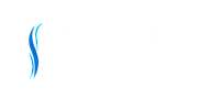 Riverpark Apartments logo in sleek modern design with blue wave accent.