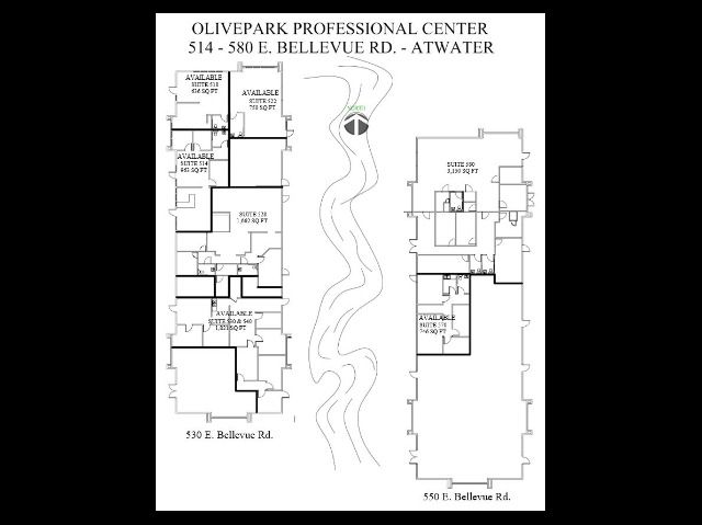 Olivepark Atwater Site Plan