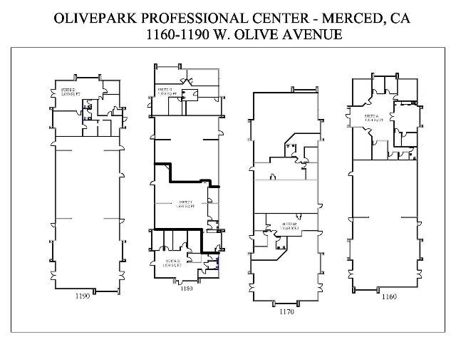 Olivepark Merced Site Plan