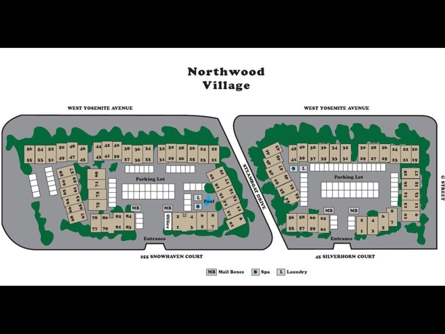 Northwood Village Property Map