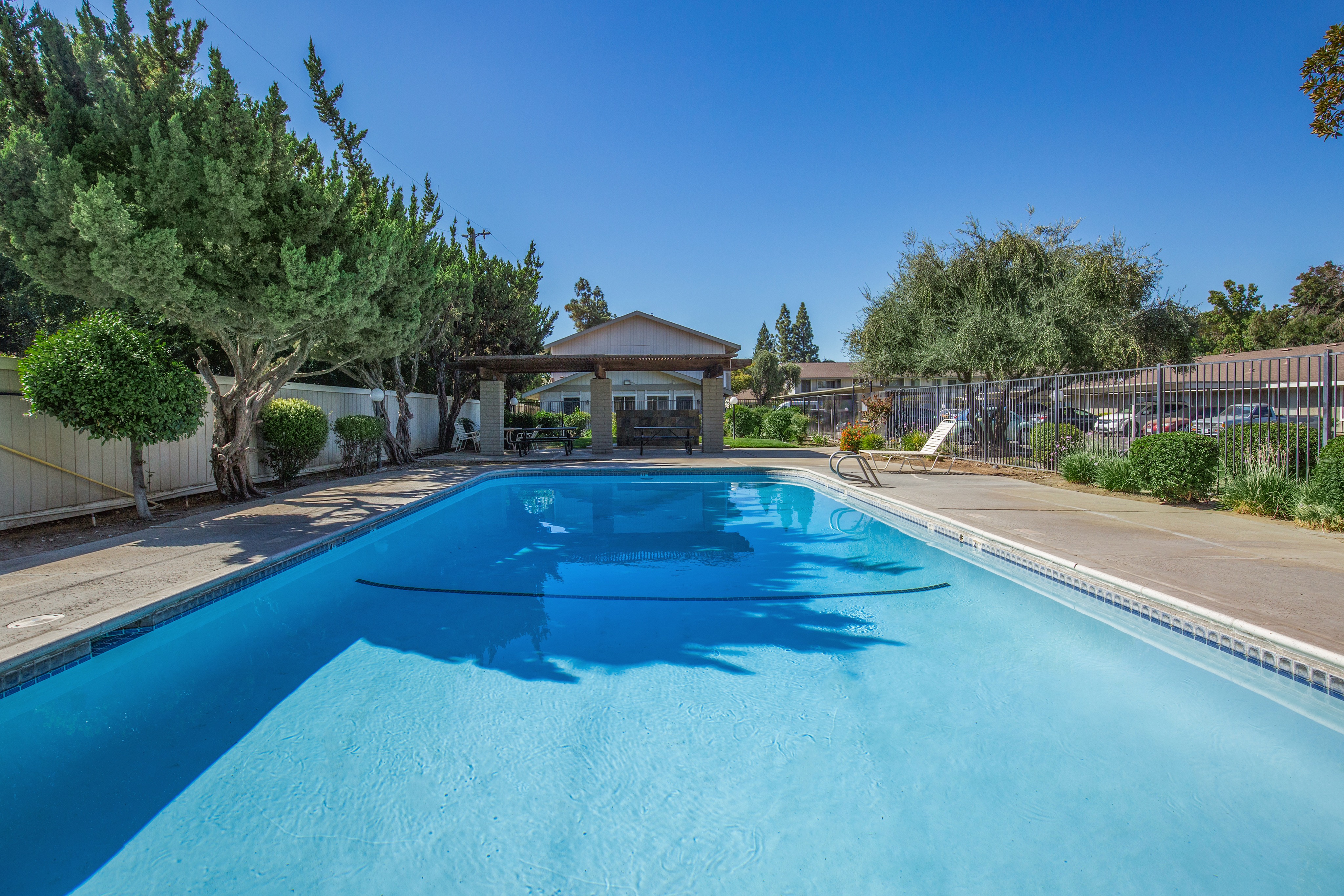 Testing pool widget at Brookdale North Apartments