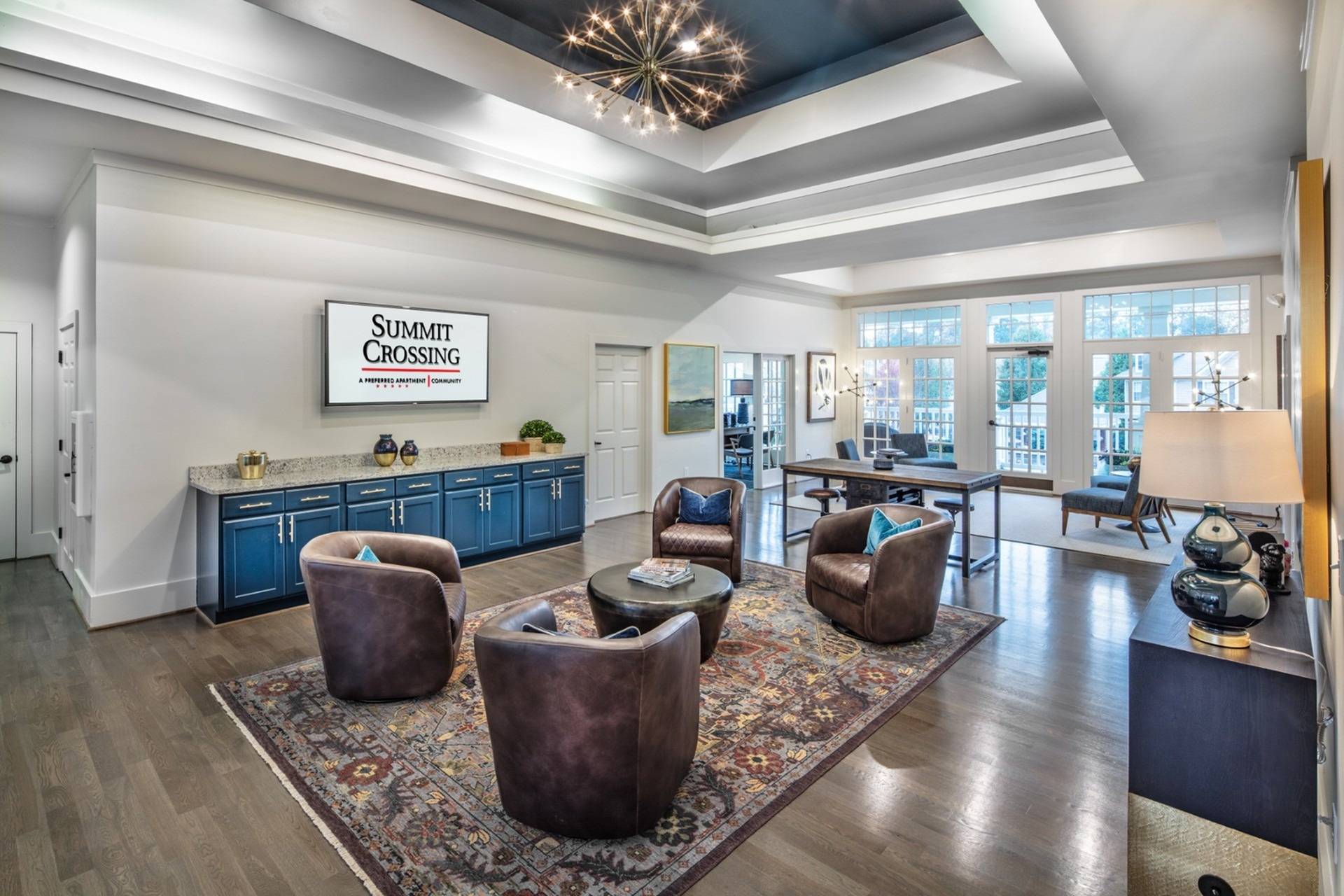 Community Clubhouse | Apartments in Cumming, GA | Summit Crossing