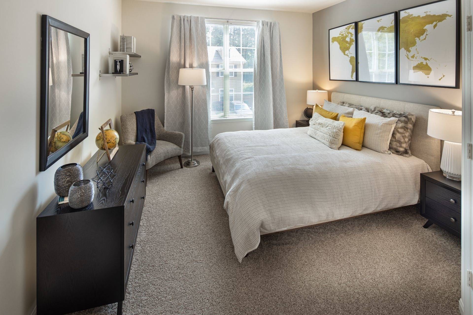 Luxurious Bedroom | Apartments in Cumming, GA | Summit Crossing