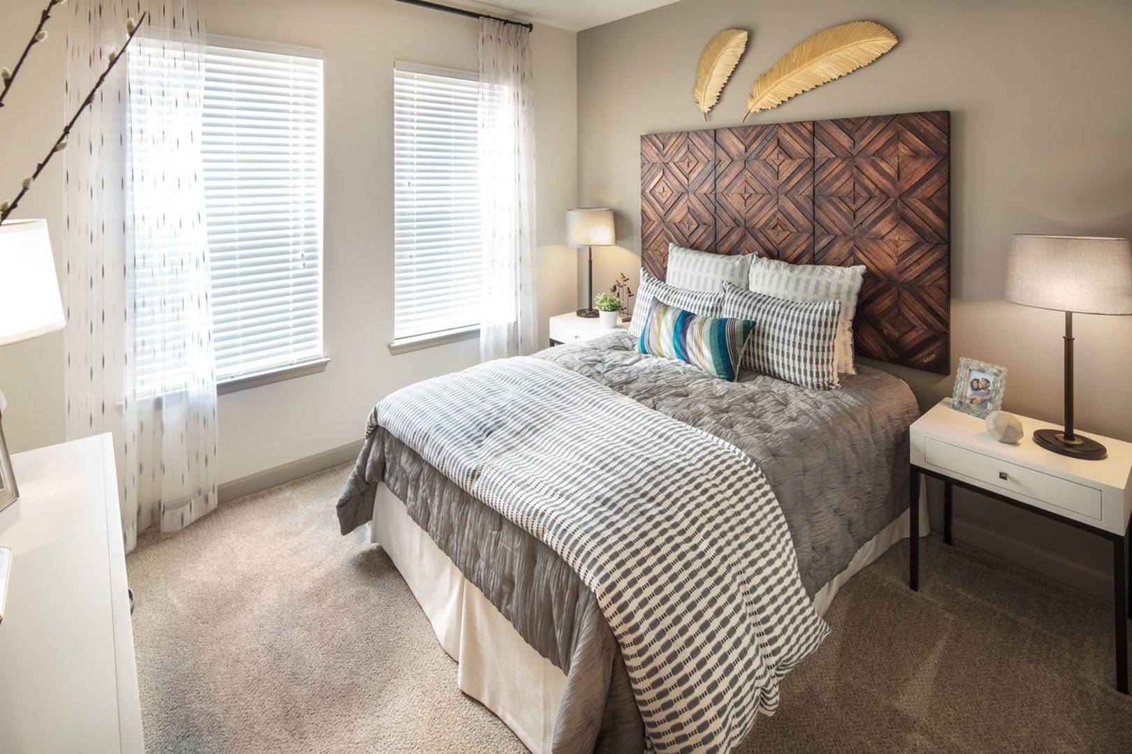 Elegant Bedroom | Marietta GA Apartment For Rent | Aldridge at Town Village