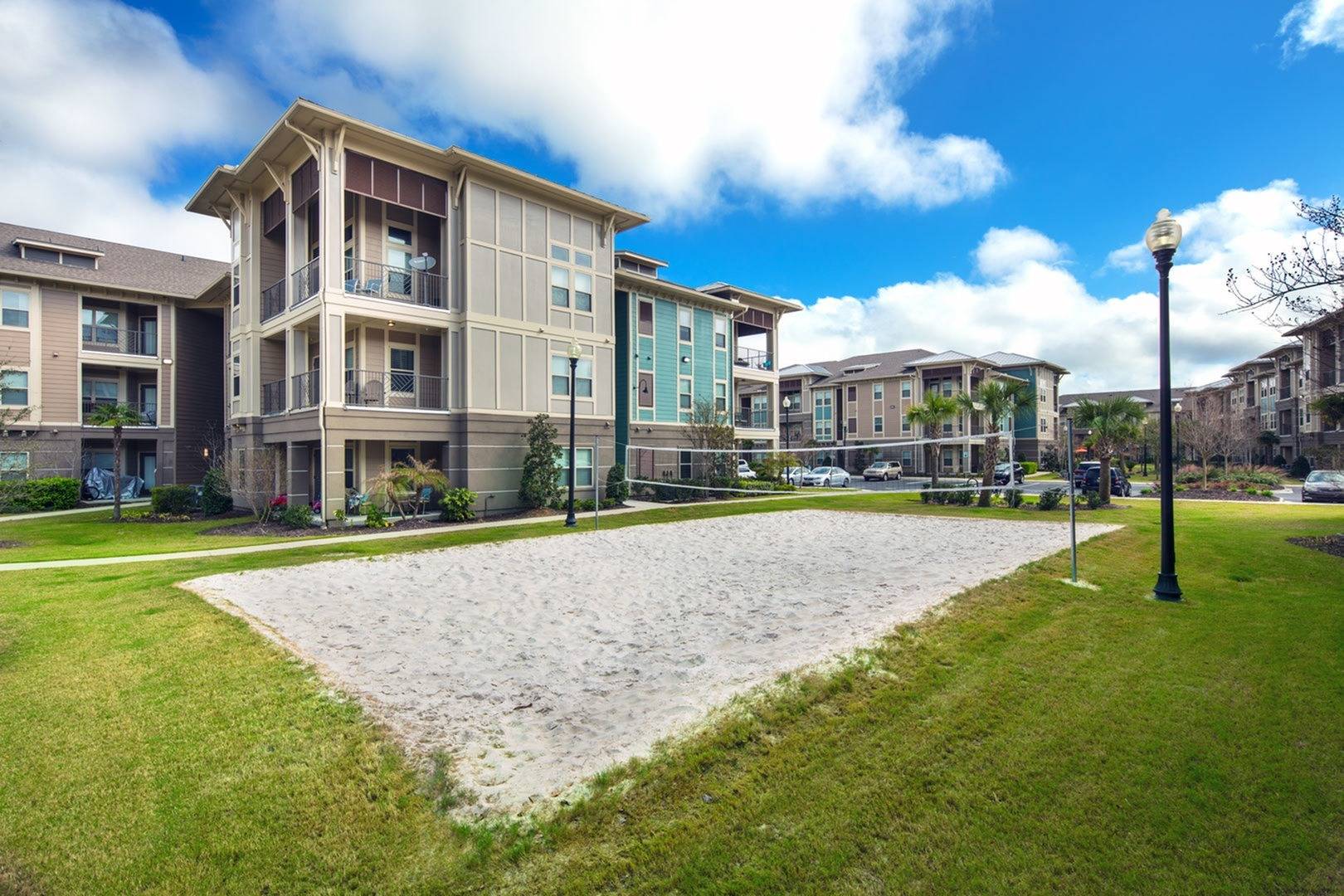 Volleyball Court | Apartments in Jacksonville, FL | Sorrel