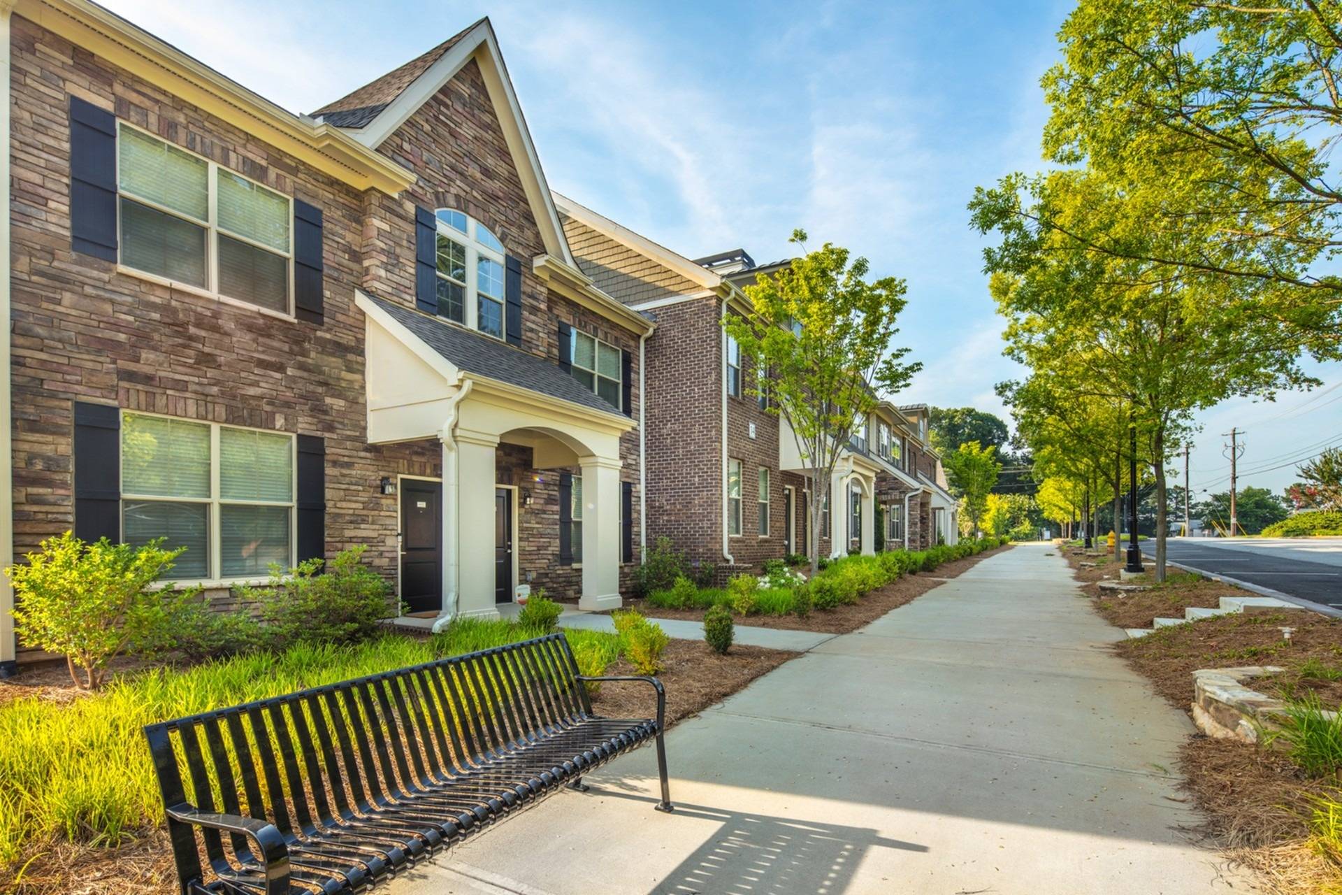 Townhome Exterior | Apartments in Tucker, GA | Green Park