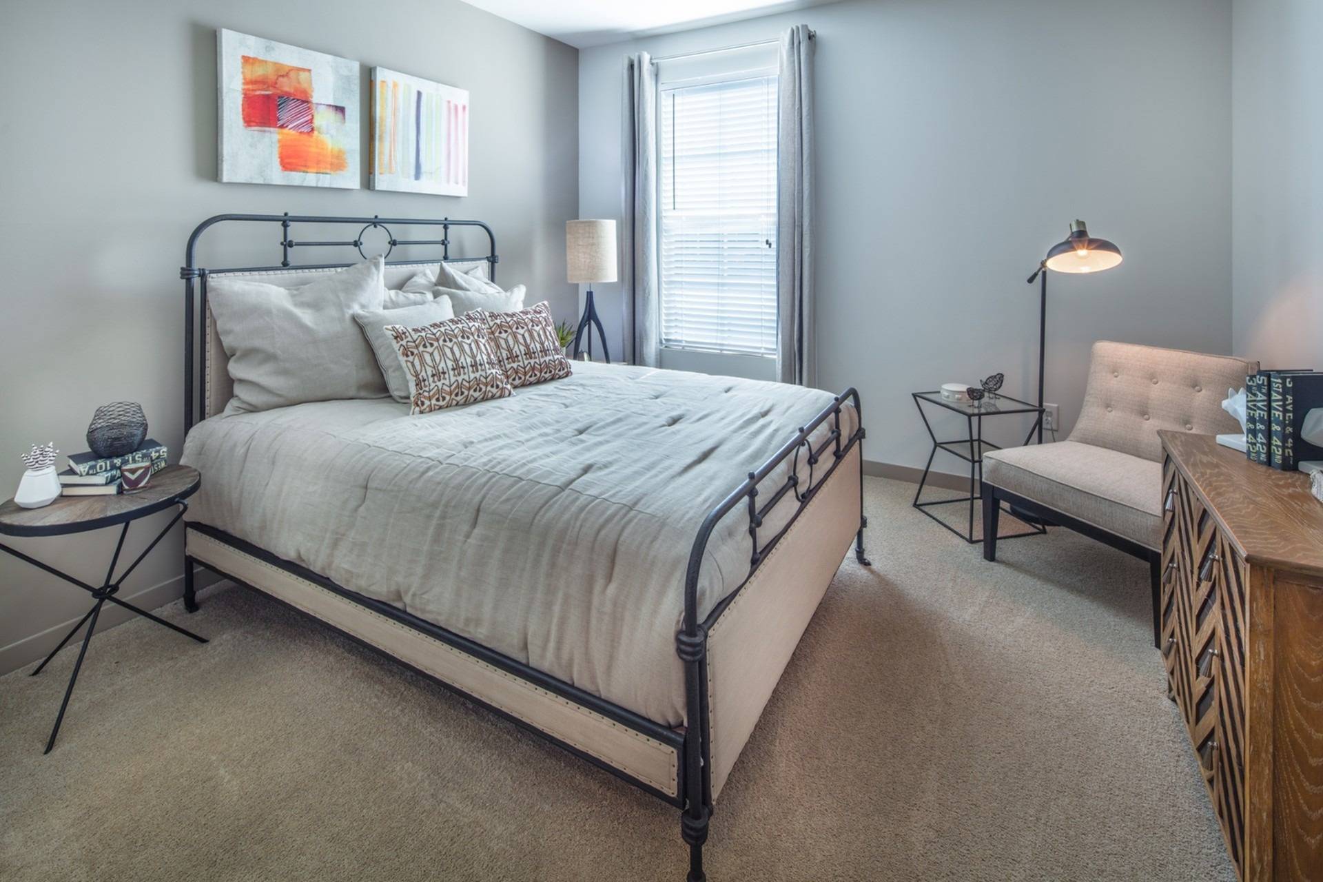 Spacious Model Bedroom | Apartments in Tucker, GA | Green Park