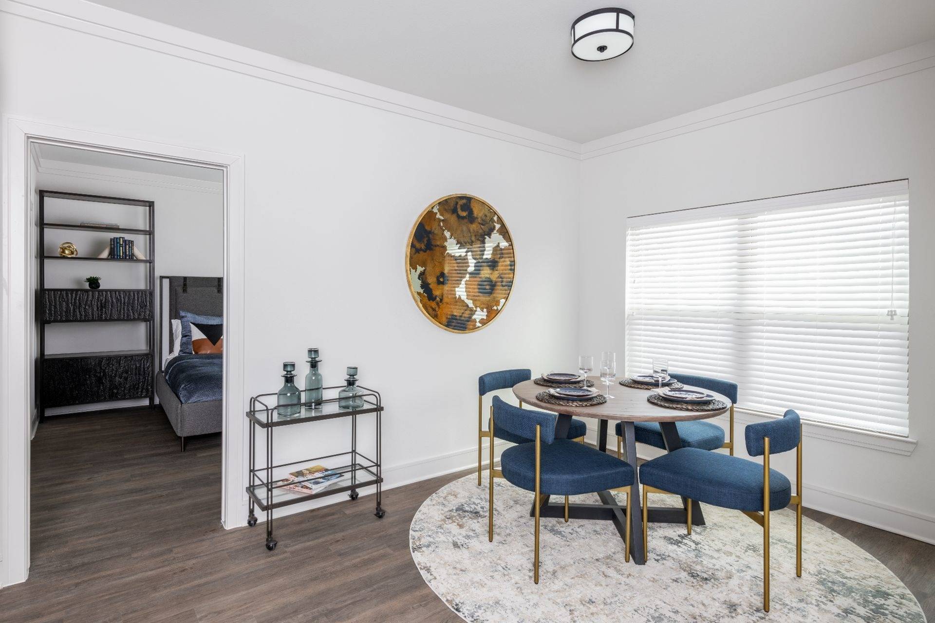 Elegant Dining Room | Fort Worth TX Apartments For Rent | Alleia at Presidio