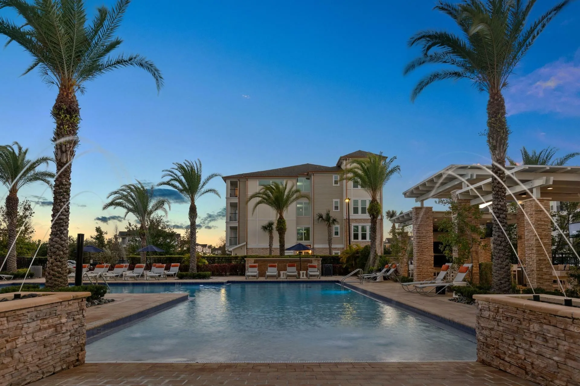 Pool | Apartments for rent in Wesley Chapel, FL | Horizon Wiregrass Ranch