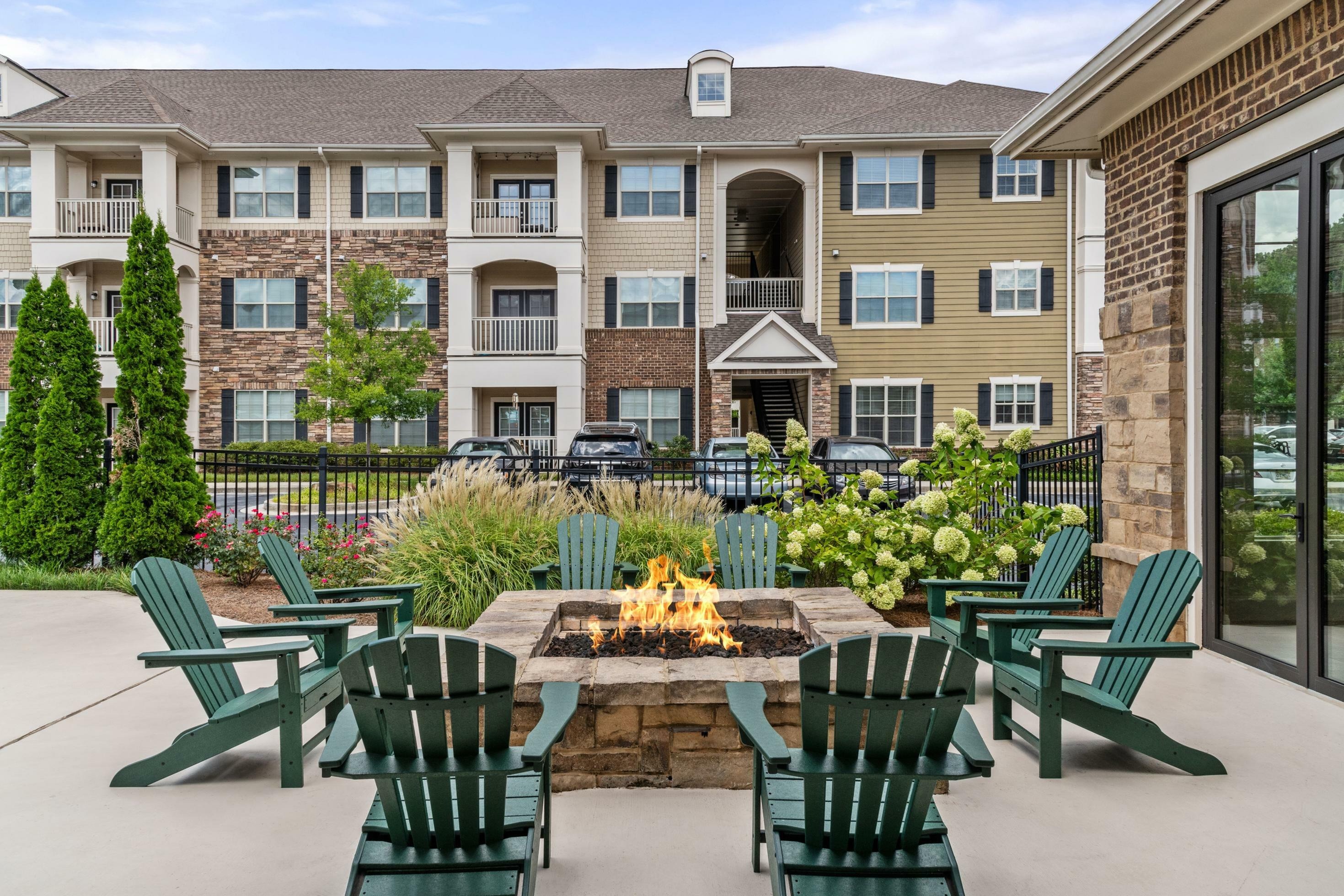 Fire Pit with Seating