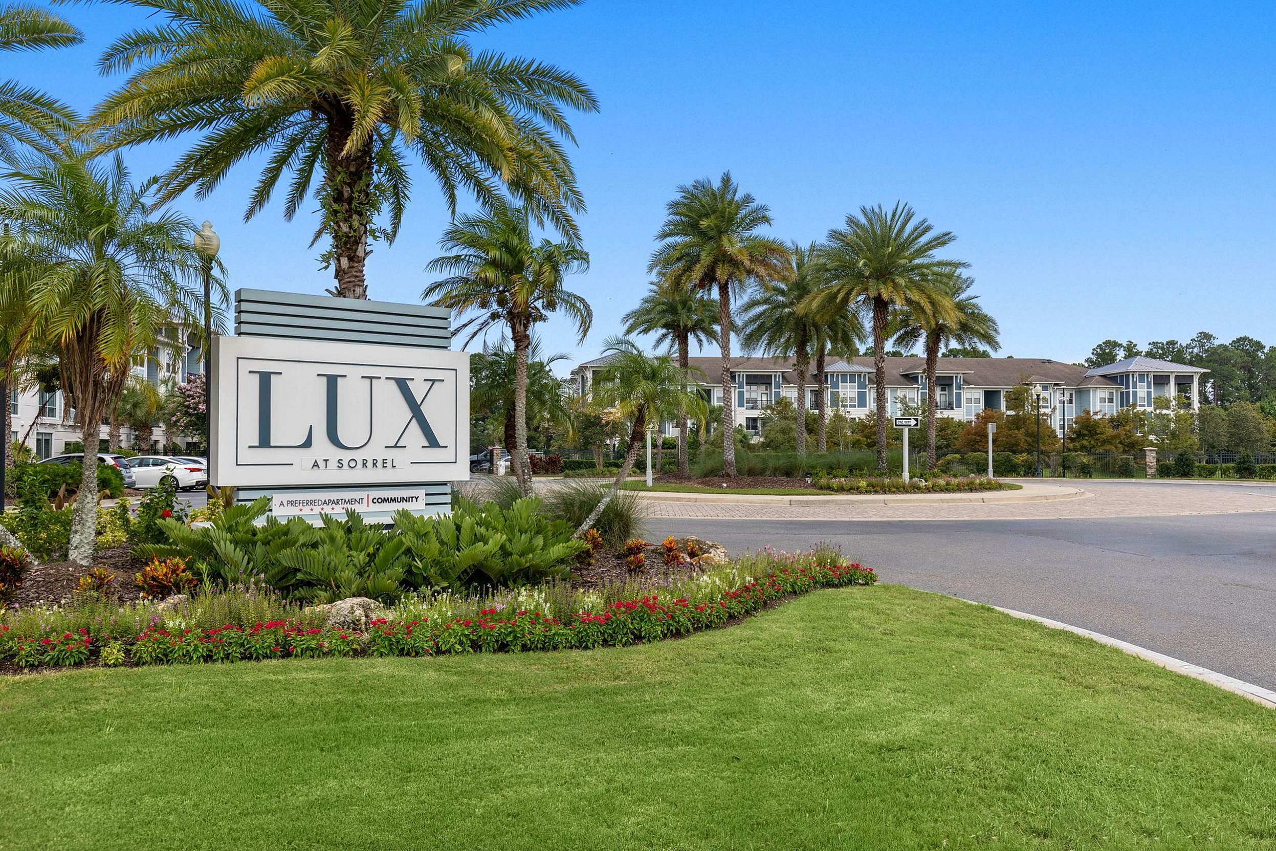Apartment Entry Sign