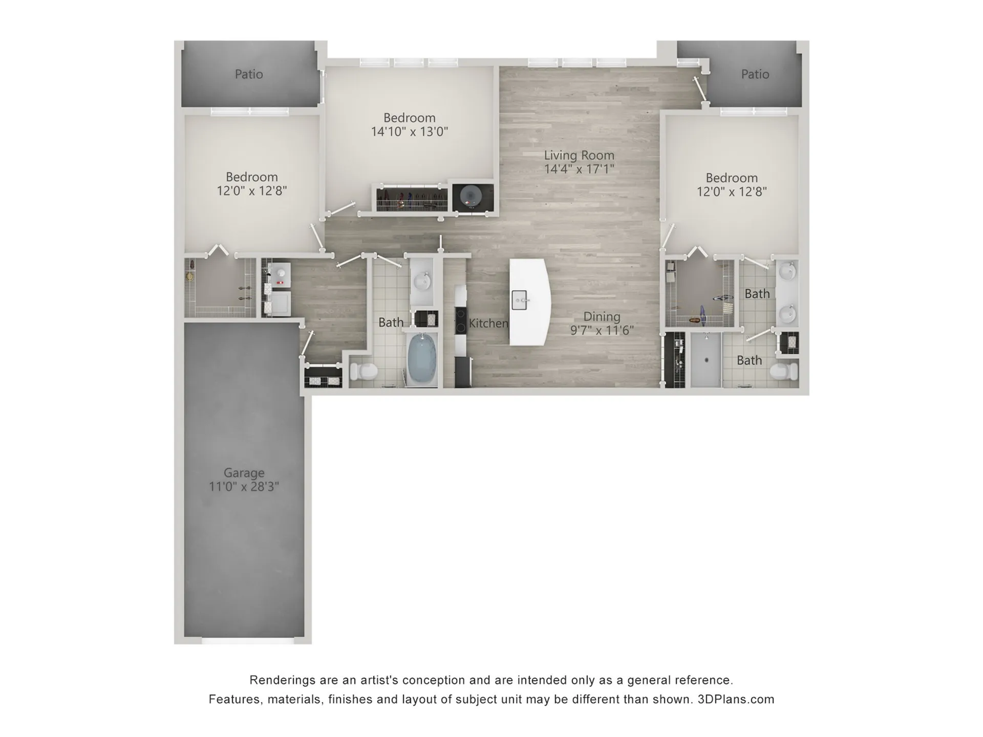 C1G Floor Plan