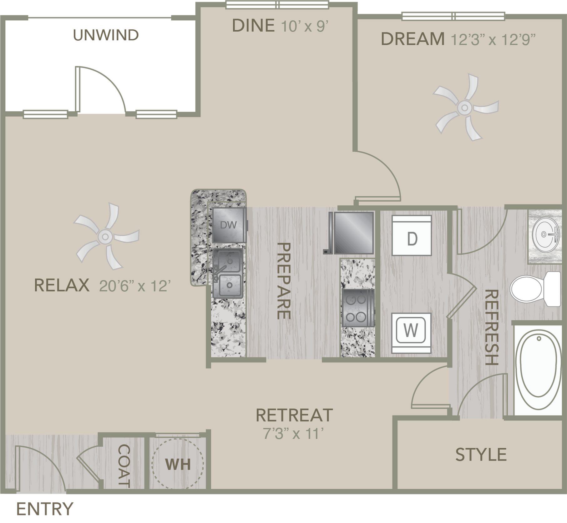 A2 Floor Plan