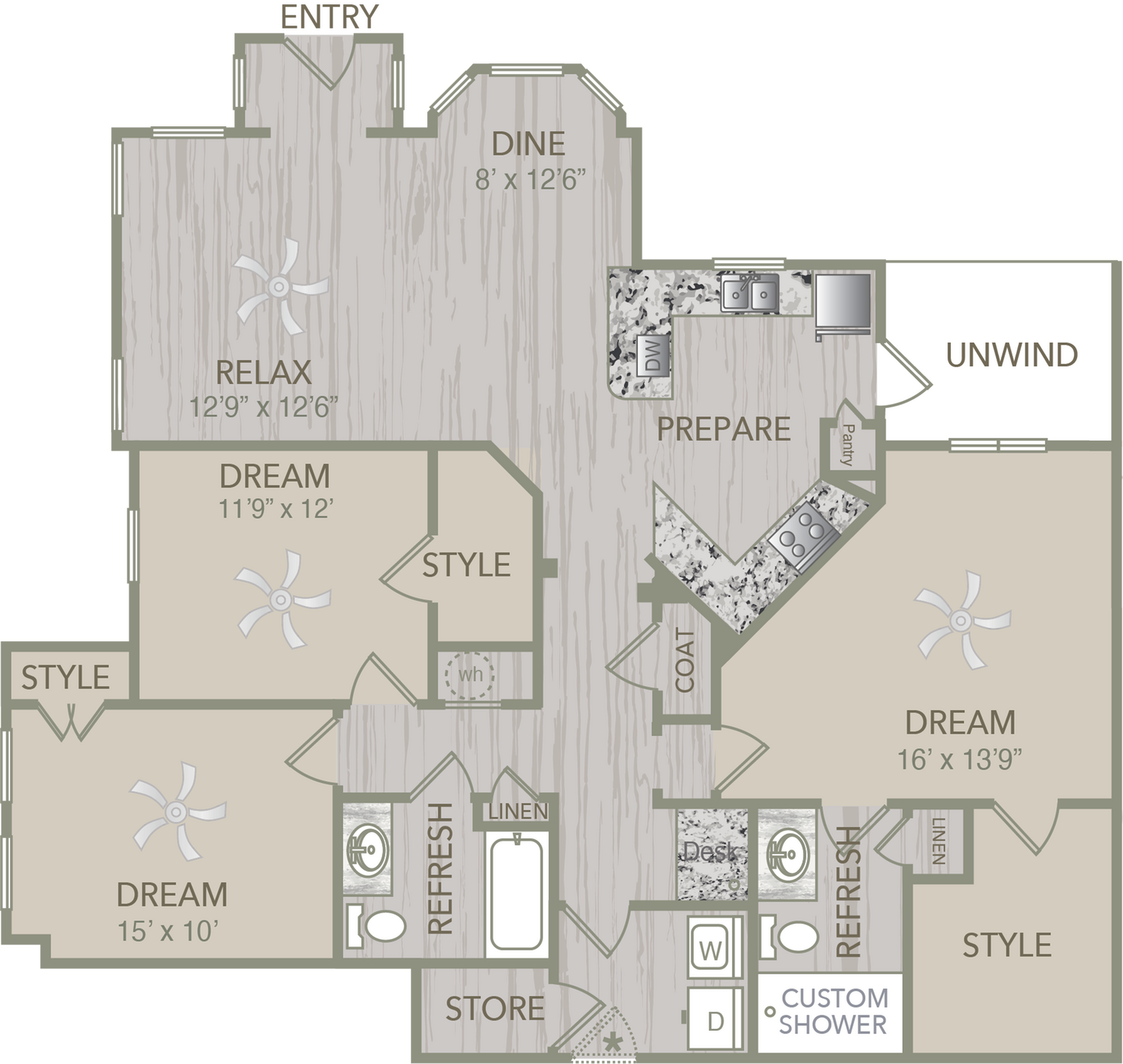 C1LG Floor Plan