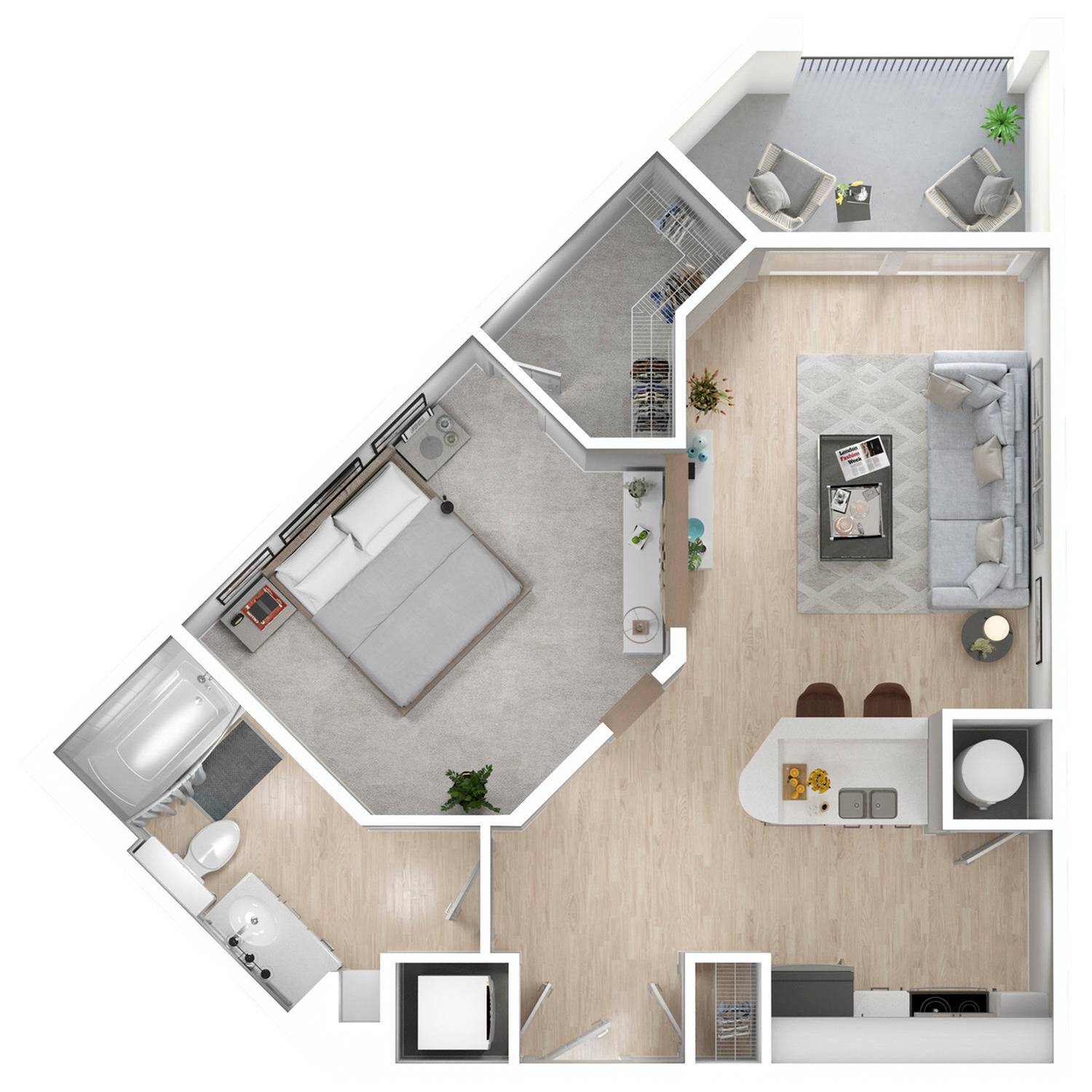 A4 Floor Plan Image
