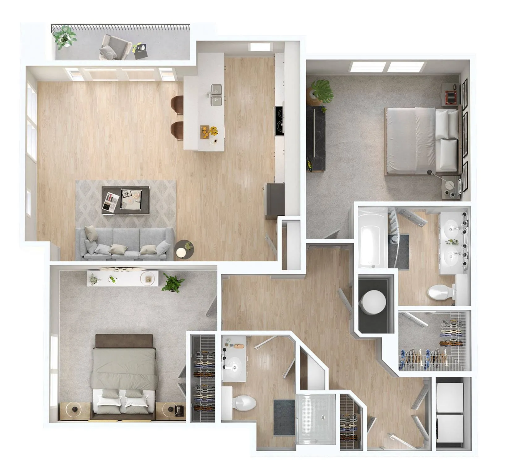 B2 Floor Plan Image