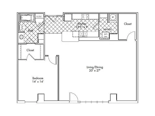 A4 Floor Plan Image