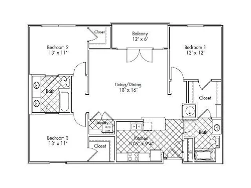 C1 Floor Plan Image