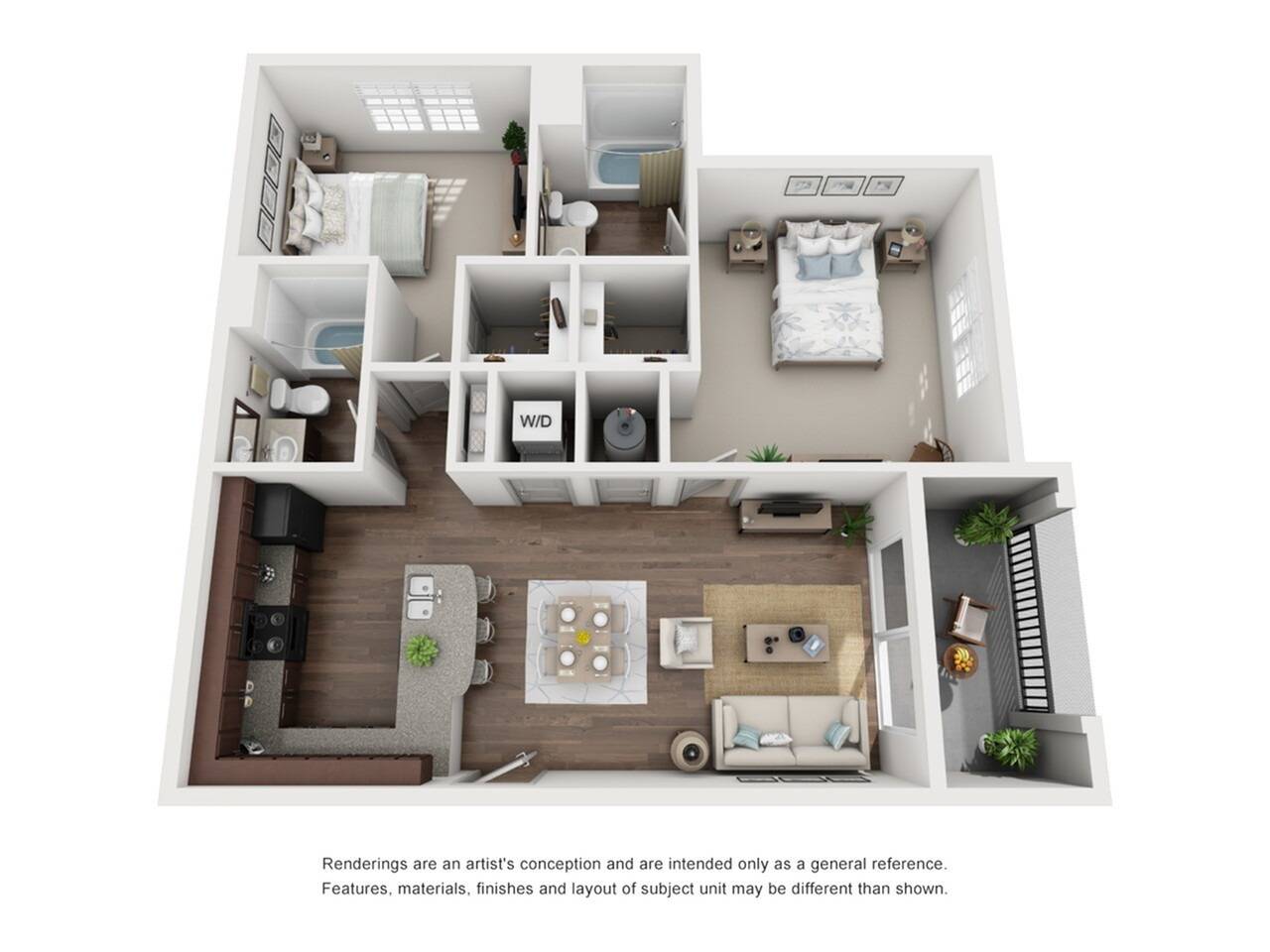 Floor Plans | 1-3 Bedroom Naples Apartments