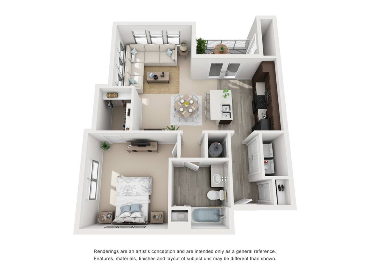 A2 Renovated Floor Plan