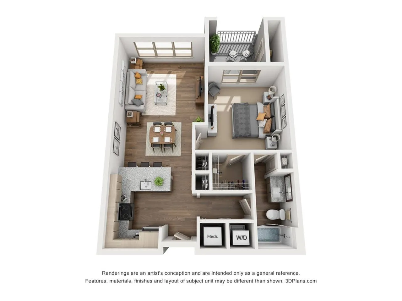 A1 Premium Floor Plan