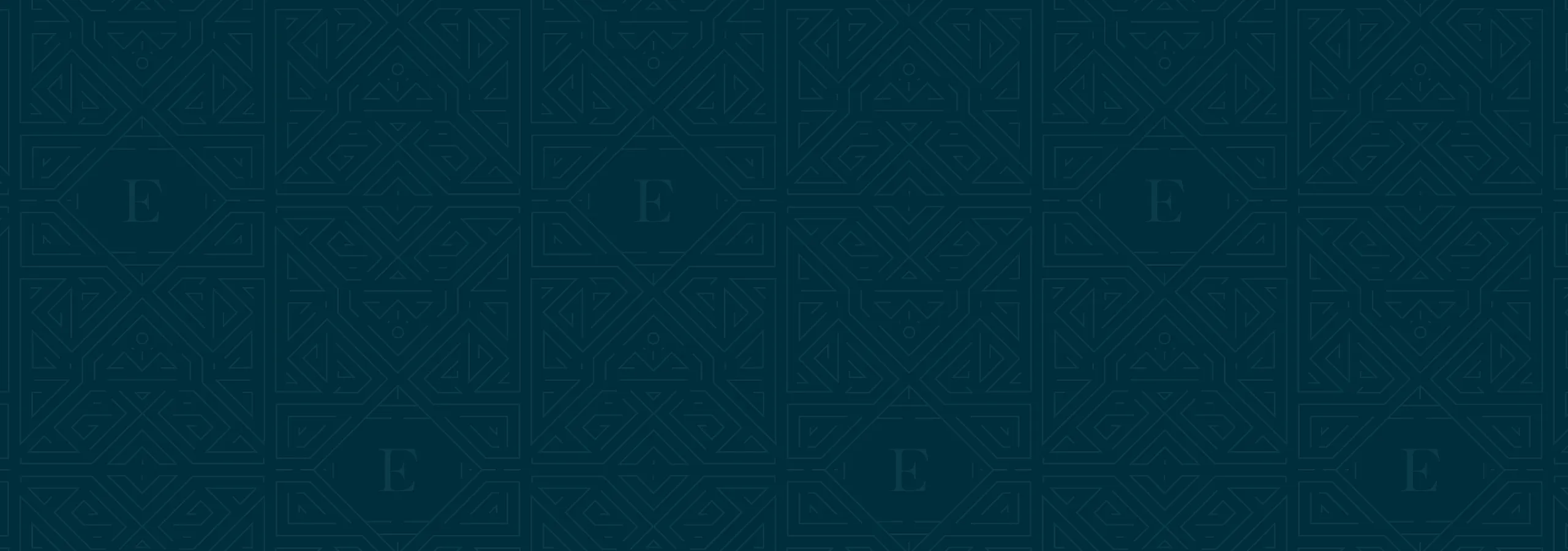 Elegant geometric pattern background with subtle E letters