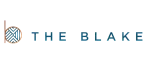 The Blake logo with a geometric design element