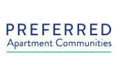 Preferred Apartment Communities logo showcasing modern and stylish branding, ideal for upscale residential living.