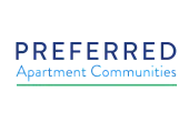 Elegant logo of Preferred Apartment Communities with modern typography and a sleek design.