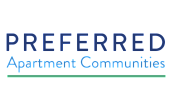 Elegant logo of Preferred Apartment Communities with sleek lettering and a modern design.