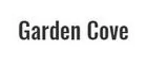 Elegant 'Garden Cove' logo in modern typography.