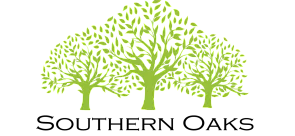 Vibrant green tree artwork featuring three lush trees with abundant leaves, creating a refreshing and natural ambiance.