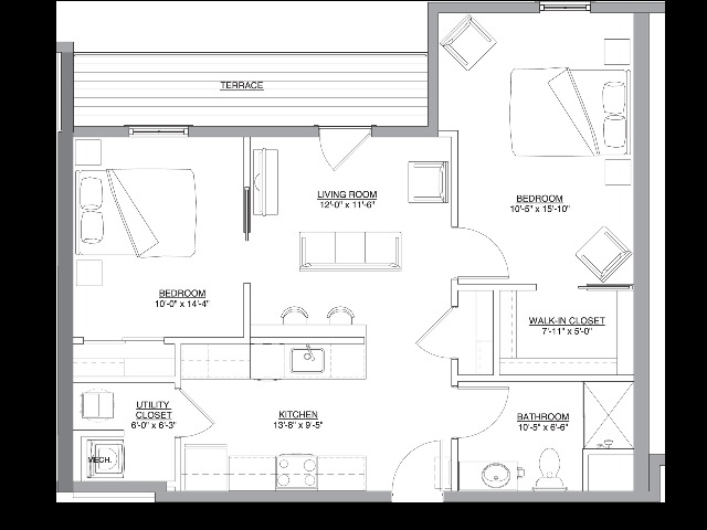 The Christopher 2 bedroom