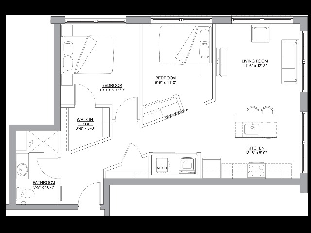 The Penny- 2 bedroom